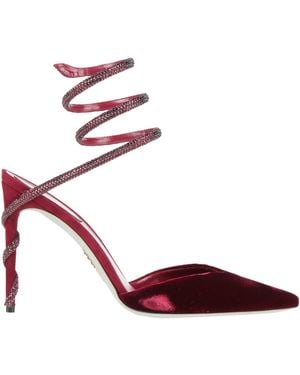 Rene Caovilla Court Shoes - Red