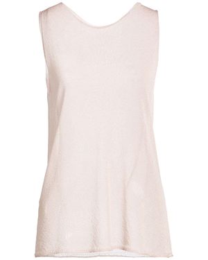 Roberto Collina Blush Top Viscose, Metallic Polyester - Pink
