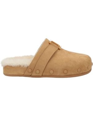 Chloé Sand Mules & Clogs Leather - Brown