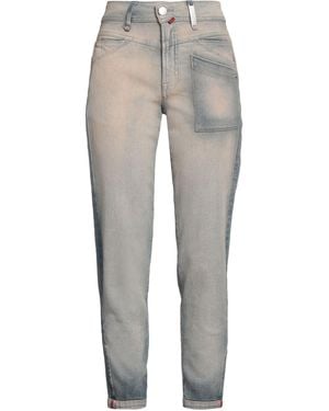 High Pantaloni Jeans - Grigio