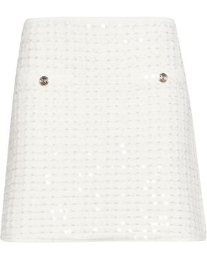 Maje Mini Skirts - White