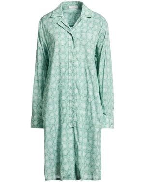 Fedeli Light Midi Dress Cotton, Elastane - Blue