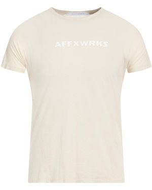 AFFXWRKS T-Shirt Cotton - White