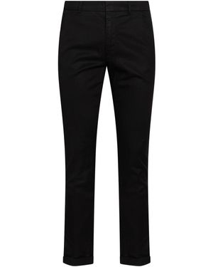 Mason's Pants Lyocell, Cotton, Elastane - Black