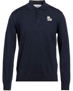 Maison Kitsuné Pullover - Blau