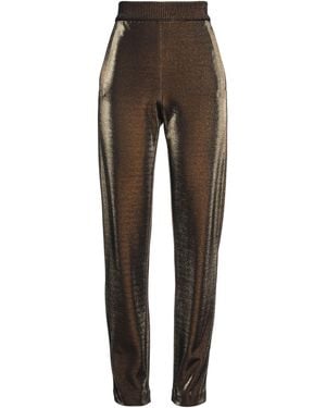 Angelo Marani Pants Viscose, Polyester - Gray