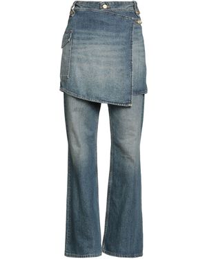 Ganni Jeans Cotton - Blue