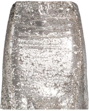 Alysi Mini Skirts - Grey