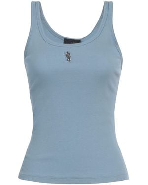 Amiri Tank Top Cotton, Modal, Elastane - Blue