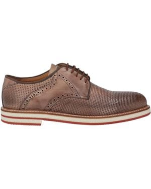 AGOSTINO DIANA Lace-Up Shoes Leather - Brown