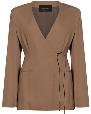 Fabiana Filippi Blazers - Brown