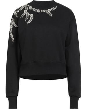 Sandro Sweatshirt Cotton, Polyester, Brass - Black