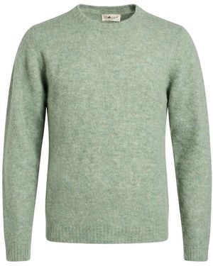 Irish Crone Jumper Alpaca Wool, Polyamide, Wool - Green