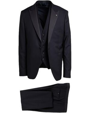 Tagliatore Suit Virgin Wool, Silk - Blue