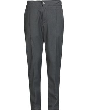 Exibit Charcoal Trousers Polyester, Viscose, Elastane - Grey