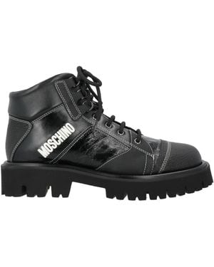 Moschino Ankle Boots - Black