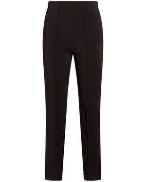 SIMONA CORSELLINI Trousers Polyester, Elastane - Black