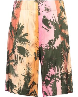 Laneus Shorts & Bermuda Shorts Viscose - Green