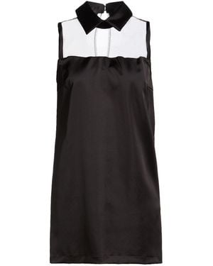 ViCOLO Mini Dress Polyester, Elastane - Black