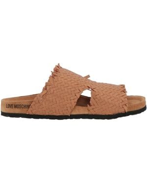 Love Moschino Sandals - Brown