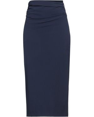 Semicouture Midi Skirt - Blue