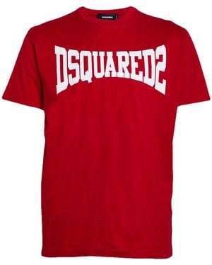 DSquared² T-Shirts - Red