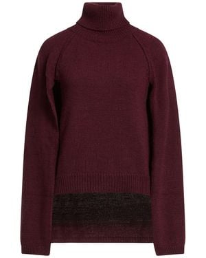 Kaos Turtleneck Acrylic, Wool, Viscose, Alpaca Wool - Red