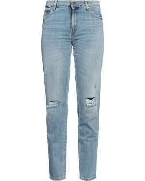 ERMANNO FIRENZE Jeans Cotton - Blue