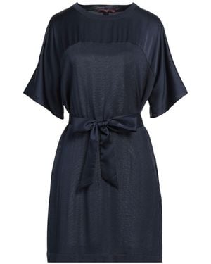 High Mini Dress - Blue