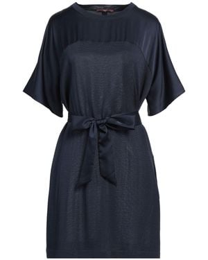 High Mini Dress - Blue