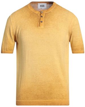 Alpha Studio Jumper - Yellow