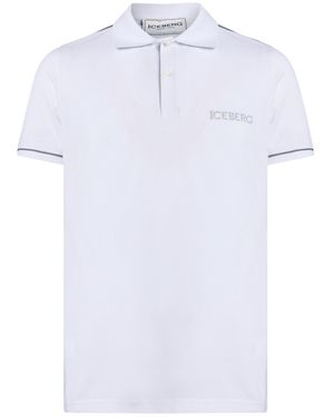 Iceberg Polo Shirt Cotton - White