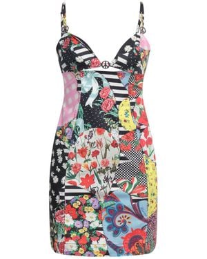 Moschino Mini Dress Cotton, Elastane - White
