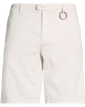 Tramarossa Denim Shorts Linen, Cotton, Elastane - White