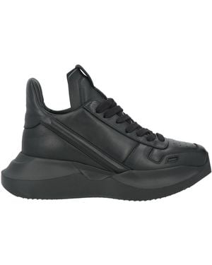Rick Owens Trainers Leather - Black