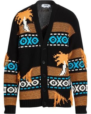 MSGM Cardigan Cotton - Black