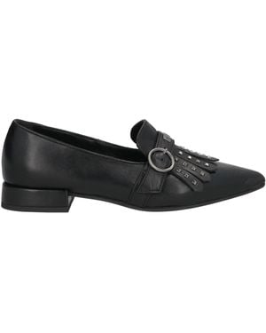 CafeNoir Loafers Leather - Black