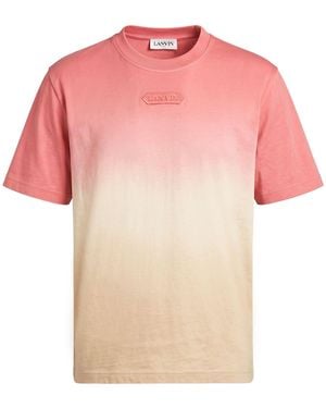 Lanvin T-Shirt Cotton - Pink