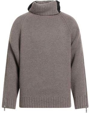 Helmut Lang Col Roulé - Gris