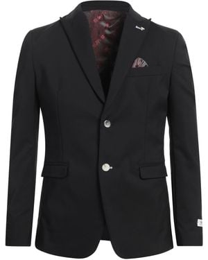 Berna Blazer Cotton, Polyamide, Elastane - Black