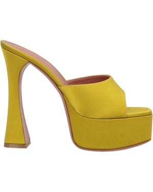 AMINA MUADDI Sandals - Yellow