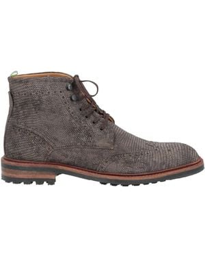 Floris Van Bommel Ankle Boots Leather - Brown