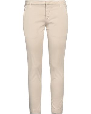 Entre Amis Pants Cotton, Lycra, Elastane - Natural