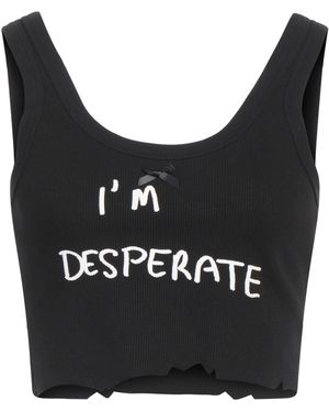 Ssheena Top Cotton, Elastane - Black