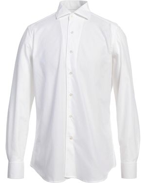 Bagutta Shirt Cotton - White