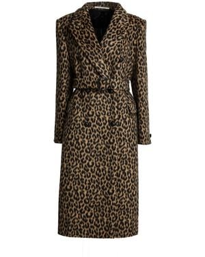 Tagliatore Coat Virgin Wool, Mohair Wool, Polyamide - Brown