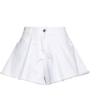 Suns Boards Denim Shorts Cotton, Elastane - White