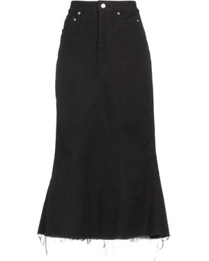 Rick Owens Midi-Rock - Schwarz