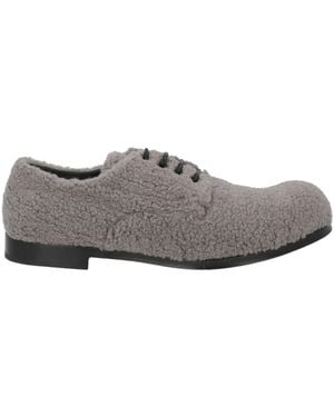 Dolce & Gabbana Lace-Up Shoes Polyester - Gray