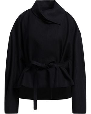 LE17SEPTEMBRE Midnight Coat Wool, Nylon, Cashmere - Black